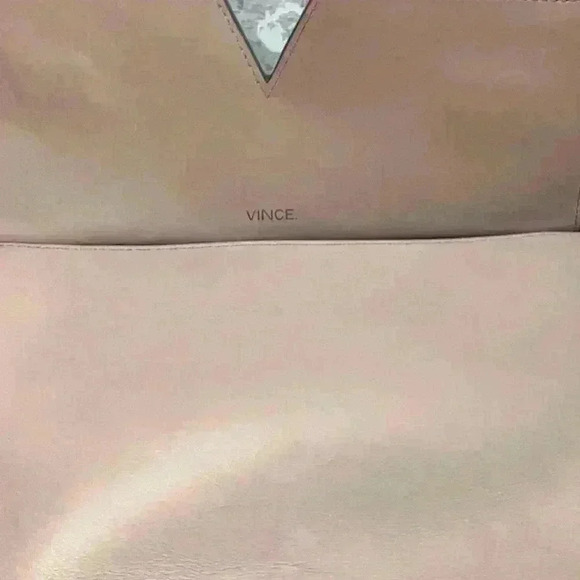 Vince  Camuto Genuine Leather Light Pink handbag bag - Picture 5 of 9